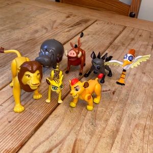 Lion King plastic toys/figures